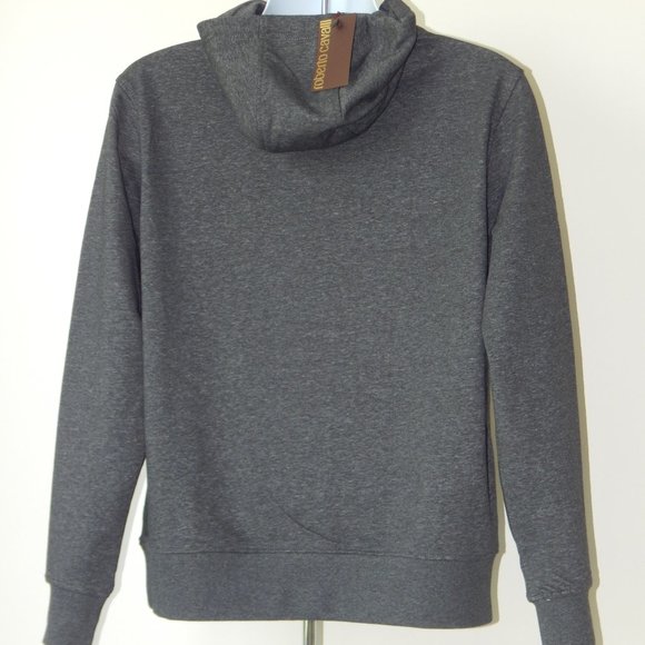 Roberto Cavalli SIGNATURE Red Logo Pullover Hoodie SWEATSHIRT NWT - Picture 5 of 5
